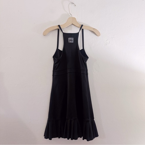 Frankies Bikinis Active Swift Tennis Dress Black Mini Pleated Skirt - Picture 5 of 5